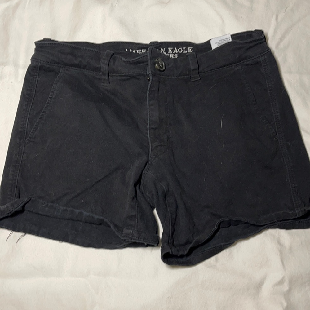 American Eagle black shorts ( size 6 )